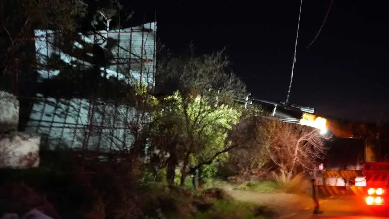 Mersin’de Şiddetli Fırtına Asırlık Ağacı Kökünden Söktü! 6